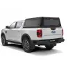 Hardtop Contour noir lisse sans fenêtre latérale Ford Ranger 2023+ double cabine Alu-Cab